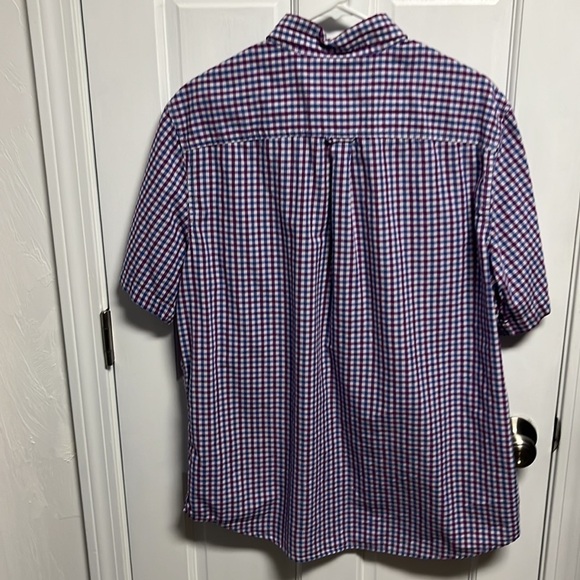 CHAPS men short sleeve button down shirt size xlarge. - Picture 5 of 7